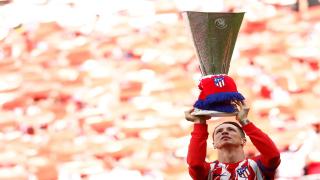 The Europa League trophy
